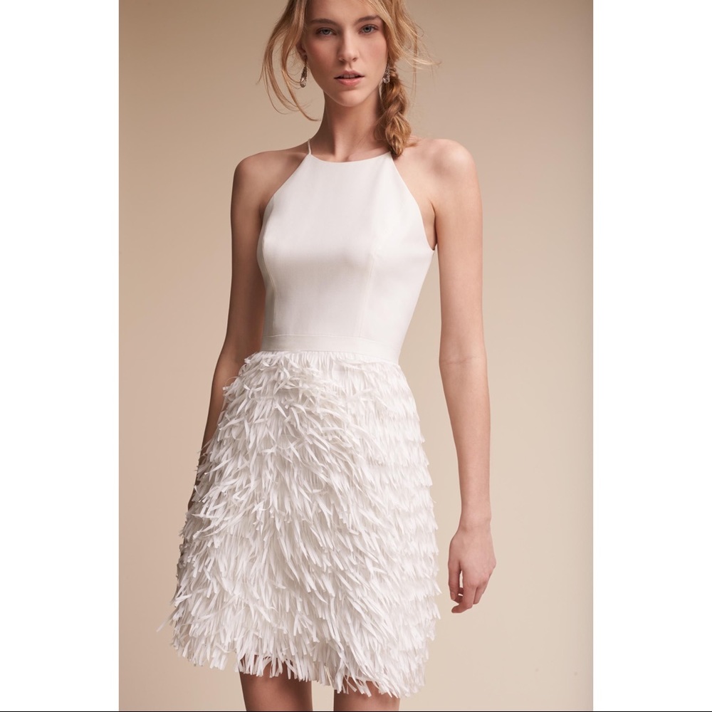 Anthropologie BHLDN Little White Promenade Dress